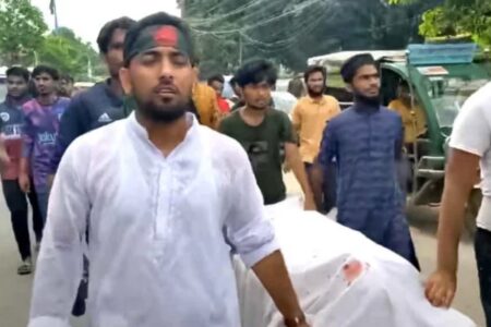 বেরোবিতে পুলিশ-ছাত্রলীগের সঙ্গে সংঘর্ষে কোটা আন্দোলনকারী শিক্ষার্থী নিহত