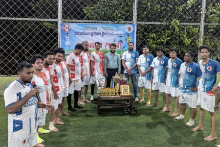 সিপিআর-সিআরএ আয়োজনে ফুটবল টুর্নামেন্ট’র ফাইনাল খেলা অনুষ্ঠিত