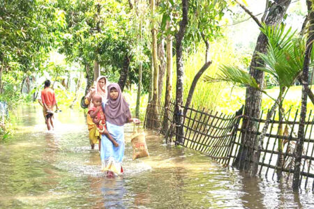 তিস্তার পানি বিপৎসীমা ছুঁই ছুঁই, জনজীবন বিপর্যস্ত