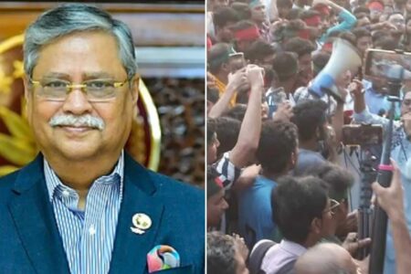 রাষ্ট্রপতির পদত্যাগসহ ৫ দাবি বৈষম্যবিরোধী ছাত্র আন্দোলনের